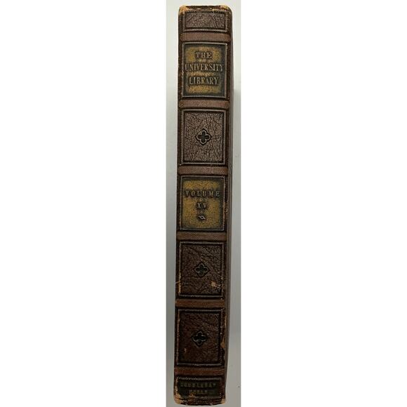 The University Library Hardback Vol. XV Copyright 1926 John Huston Finley LLD - Picture 3 of 10